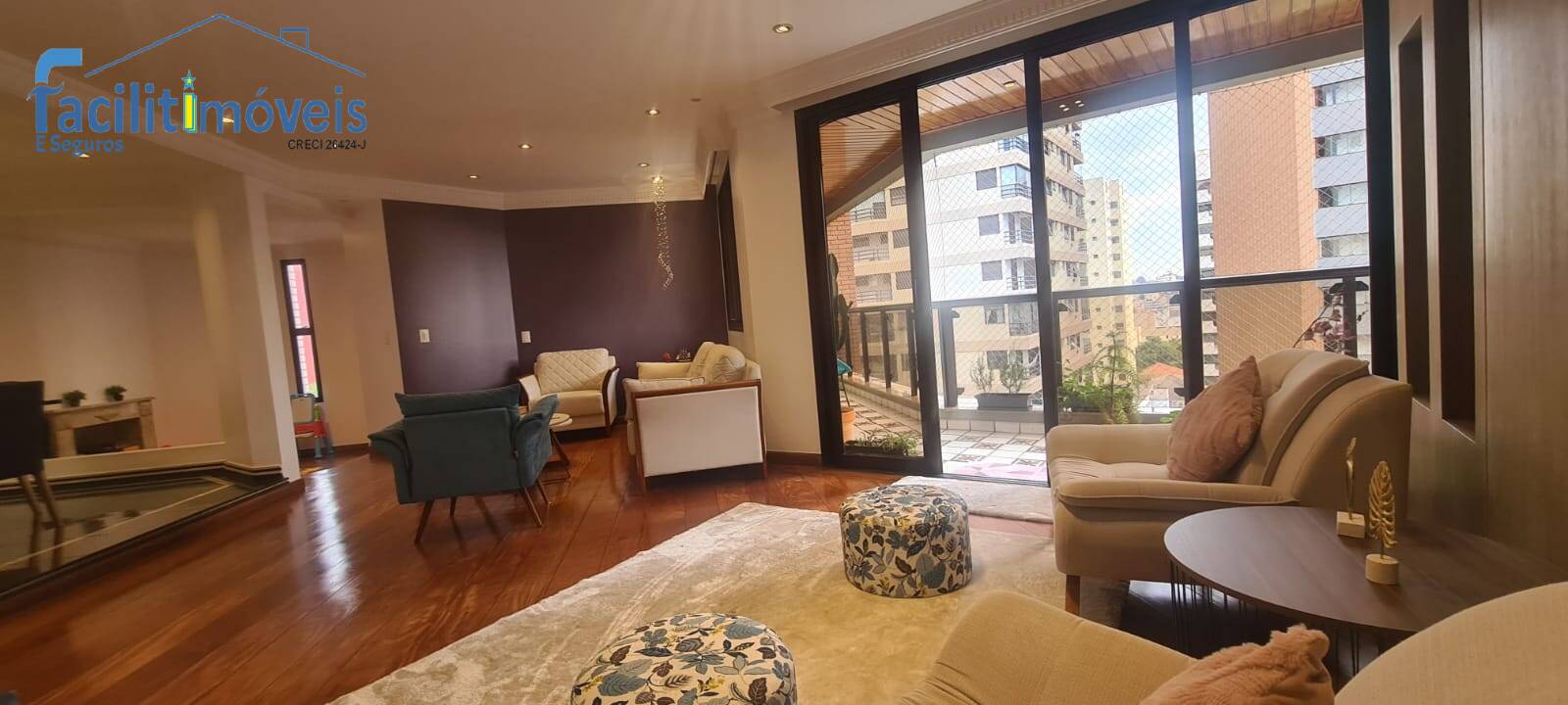 Apartamento à venda com 4 quartos, 397m² - Foto 2